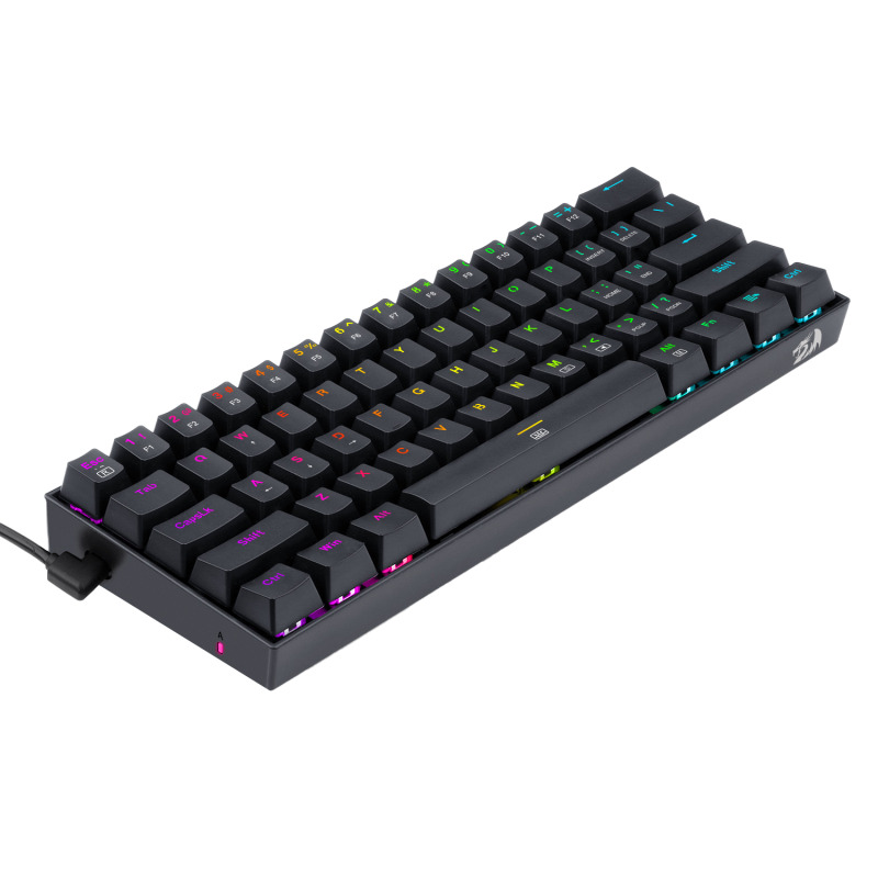 REDRAGON K630RGB BLUE DRAGONBORN, Teclado mecanico 60% switches BLUE image 8